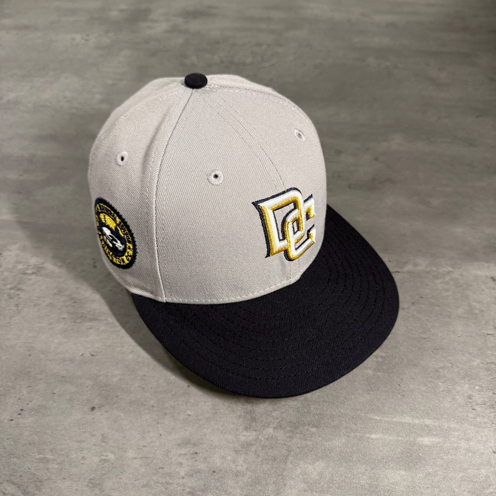 Hat Club Washington Nationals DC New Era Cap 6 7/8 Gray Gold Navy Blue Inaugural